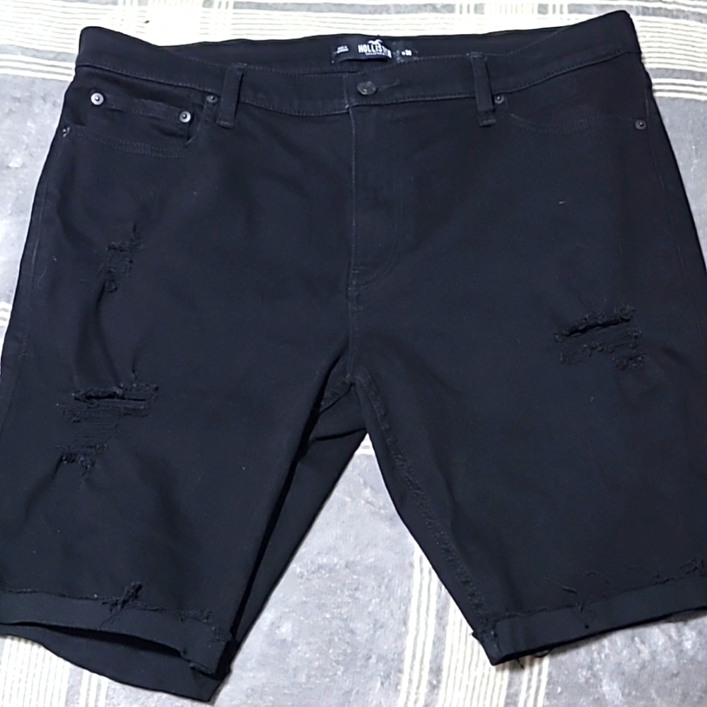 Hollister Skinny Denim Short 9" size 38